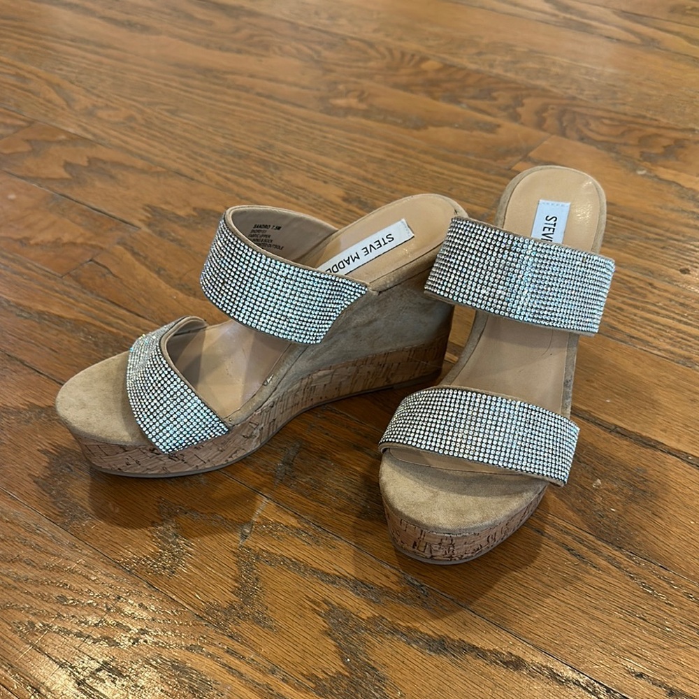Steve Madden Sandro Embellished Sandals